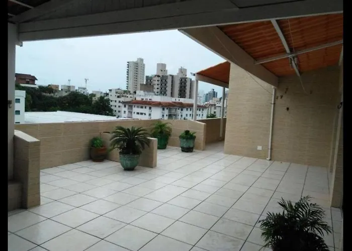 Cobertura Enorme Com Varanda E Churrasqueira Guarujá